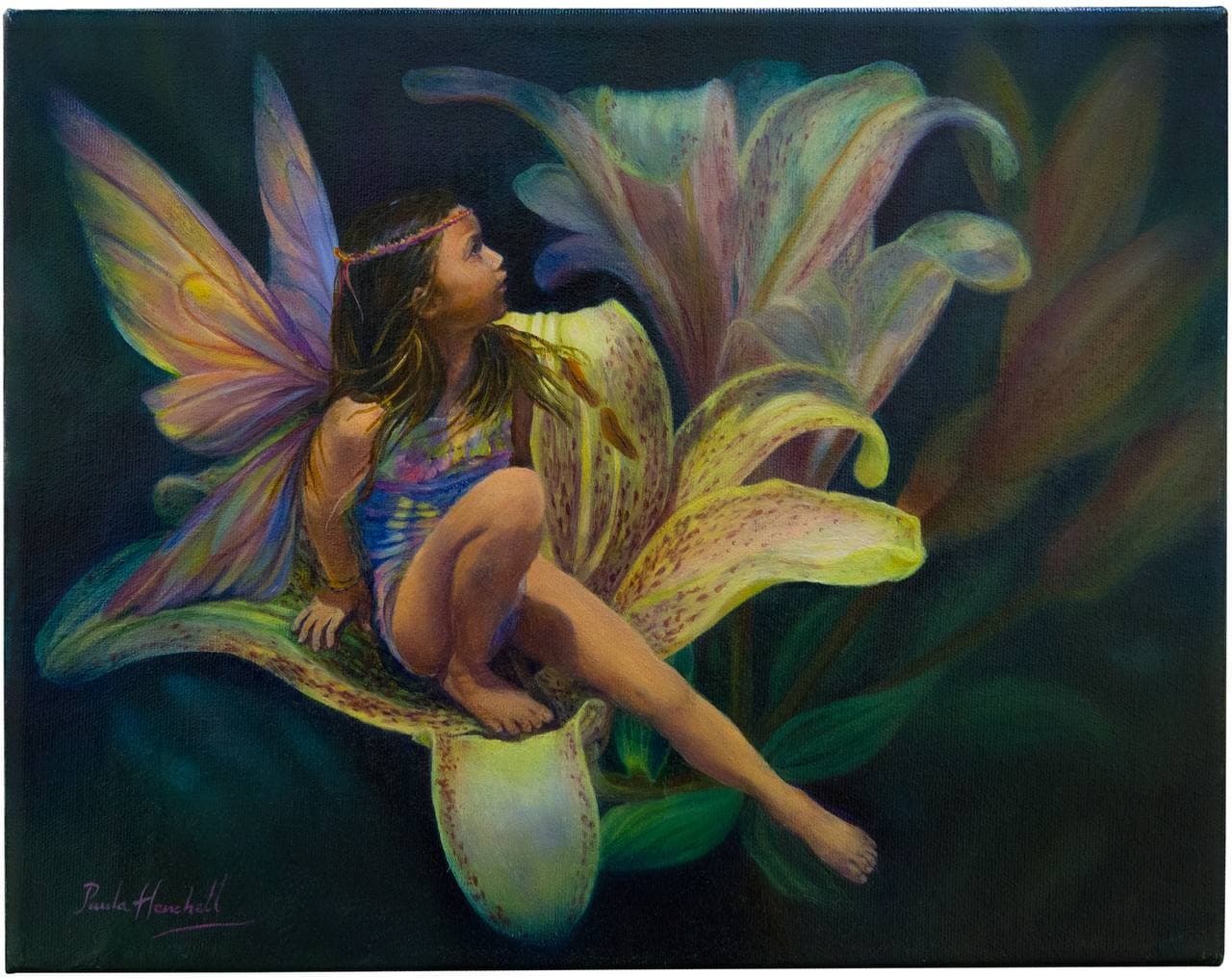 Fairy on Lily
