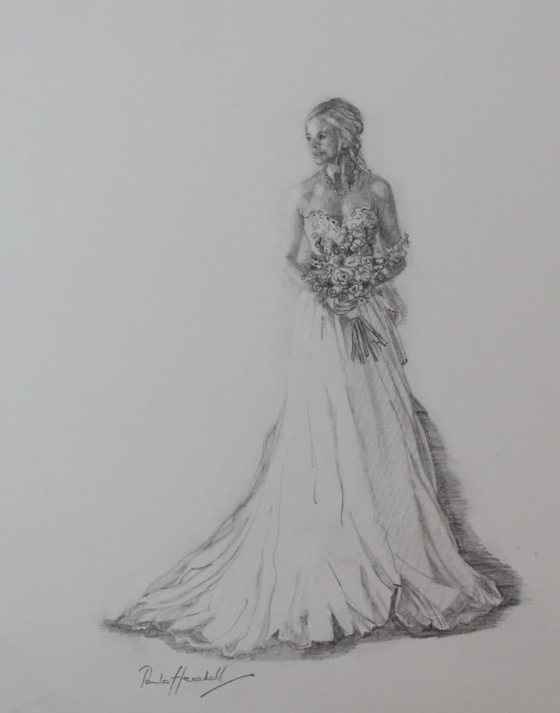 Bridal Memory Sketch